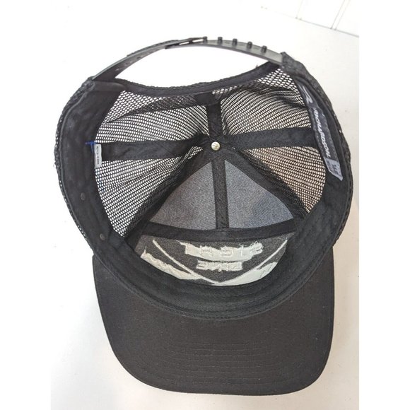Sight Line Fishing Black Snapback Mesh Cap Trucker Vintage Collectors Hat‎ - Picture 7 of 8